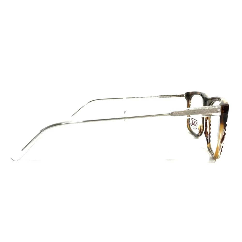 XXL Eyeglasses Frames PELICAN TORTOISE Brown Clear Square Full Rim 57-18-150
